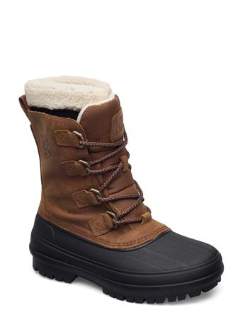 W Varanger Primaloft Shoes Boots Ankle Boots Ankle Boot - Flat Ruskea Helly Hansen