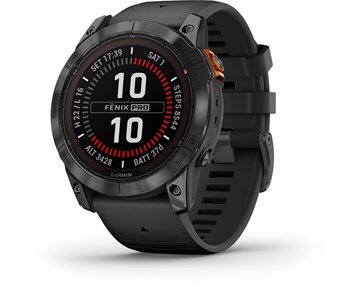 Garmin-Fenix 7X Pro 51mm - Solar Black-Treningsklokke for både hverdag og eventyr-Personal training-Smartklokker fra Garmin