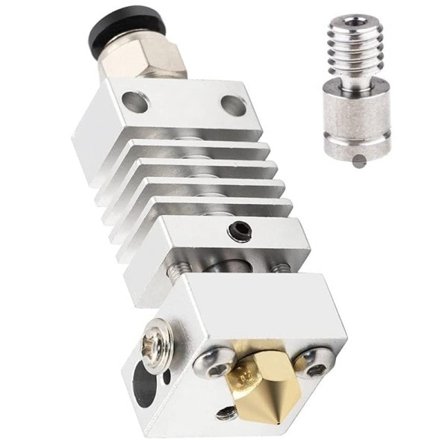All Metal Hotend - Titanium Heat Break, Munstycke .4mm, Pneumatic Coupler, Silicon Sock Creality Ender