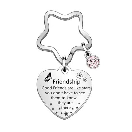 Vennskapsgaver Nøkkelring - Takkegave til beste venn så