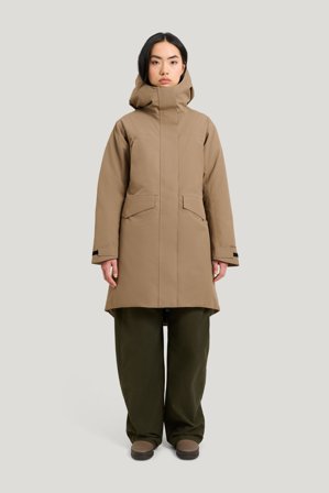 Tretorn Haze Insulated Parka — Vandtætte Jakke Kvinder — Brun | Ydertøj, Gummistøvler, Jakker & Regntøj til Dame, Herre & Børn