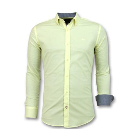 Gentile Bellini - Skjortor - Gul - Herr - Storlek: Xl, Herr, Storlek: XL