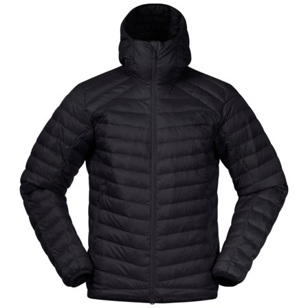 Bergans Men's Røros Down Light Jacket With Hood Men middle-layer down jackets Black XL