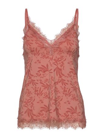 Strap Top T-shirts & Tops Sleeveless Rosa Rosemunde