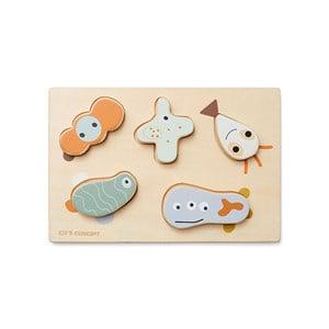 Kids Concept NEO MicroNeo Puzzle 0 - 24 months - Puzzles - 0 - 24 months - Beige