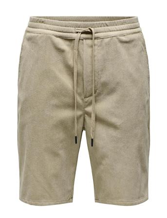 Onslinus Corduroy 0111 Shorts Beige ONLY & SONS