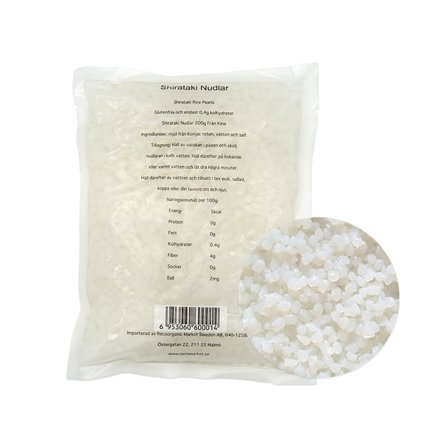 Rawfoodshop Shirataki Ris 200 g
