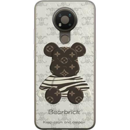 Nokia 3.4 Genomskinligt Skal Brown Bear
