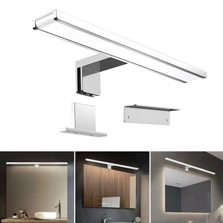 LED spejllampe 30cm IP44, 4000K neutral hvid, vandtæt badeværelseslampe uden flimmer_TF_TF