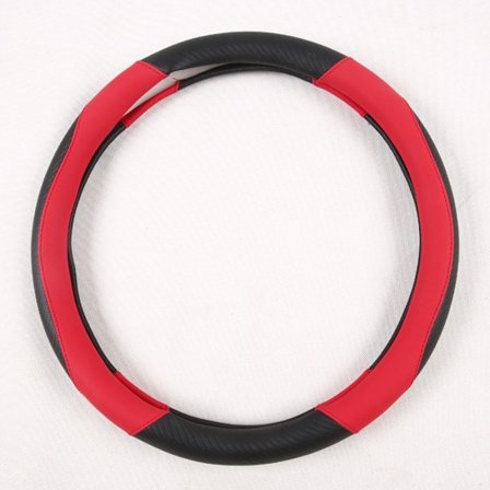 Rattkåpa i kolfiber med nappasömmar och omvänd sömteknik, lämplig för 14 tum - 15 tum