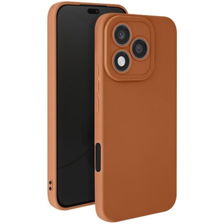 Coque til Honor 400 Lite Silikone Glat Kamera Beskyttet Brun