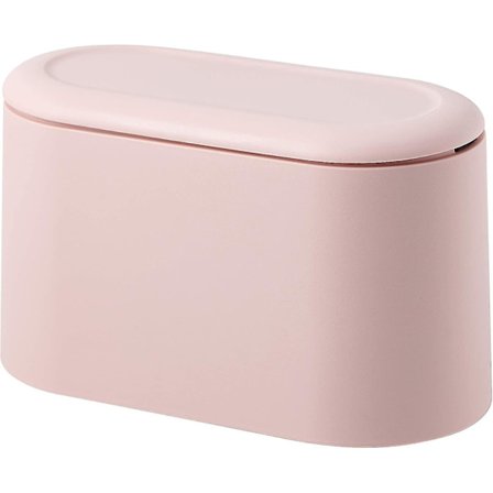 Mini søppelbøtte for benkeplate, kassettdeksel, søppelbøtte, sminkehylle, kommode, bad, kjøkken, kontor