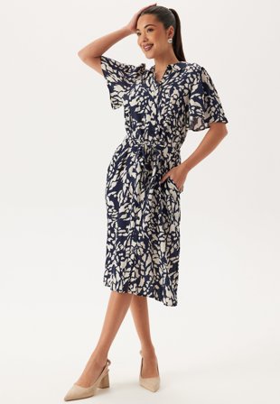 VILA-Vilullu S/S KNEE SHIRT DRESS K-40