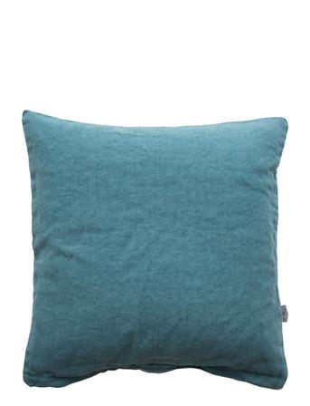 Cushion Cover Linen Basic Washed Home Textiles Cushions & Blankets Cushion Covers Blå Au Maison