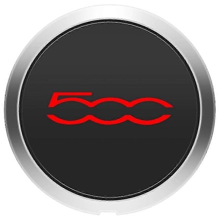 133mm Navkapsel för 500 Hjul Centrum Navkapslar Röd För 500