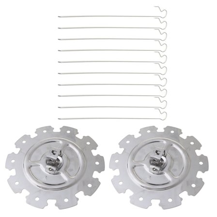 Kebab Maker Grill Rustfrit Stål Køkken BBQ Grill Cage Stål Metal Holdbar Us