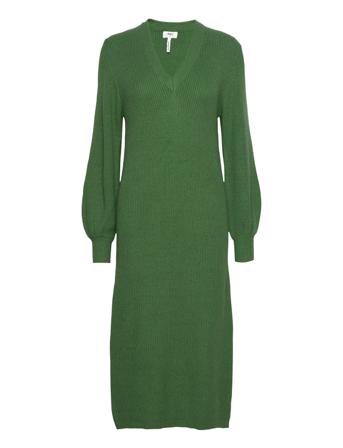 Objmalena L/S Knit Dress Green Object