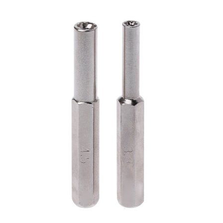 3,8 mm + 4,5 mm + Triwing Sikkerhetsskrutrekker Bitsett For NES SNES N64 Game Boy for Wii Skrutrekker Reparasjonsverktøysett