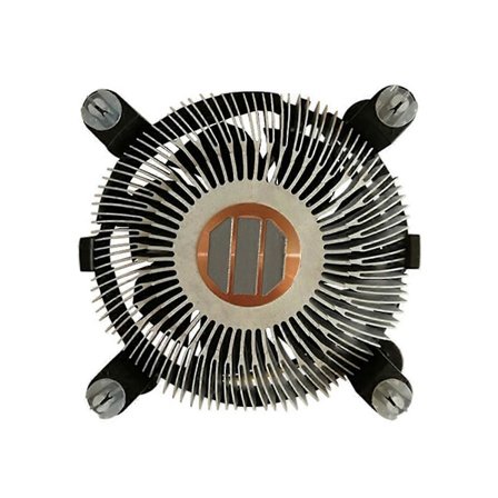 CPU-jäähdytystuuletin 4-nastainen liitin CPU-jäähy kuparisella jäähdytyselementillä I3/I5/I7-kannoille 1150/1151/1155/
