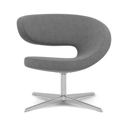 Varier Furniture Peel Club - Chrome base