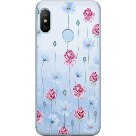 Yhteensopiva Puhelinkuori Xiaomi Mi A2 Lite Petal Reverie Sky Blue