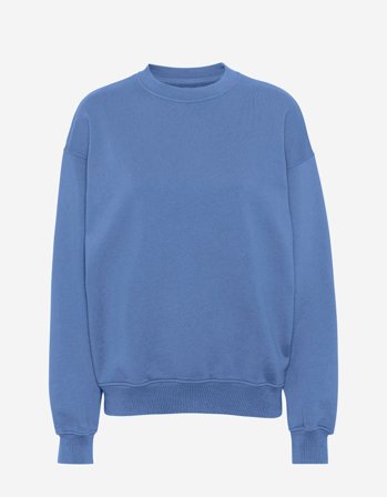 Organic Oversized Crew - Sky Blue - 2XL