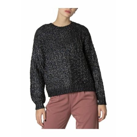 Desigual Stickat svart, Dam Stickade tröjor & koftor, Dam, Storlek: L