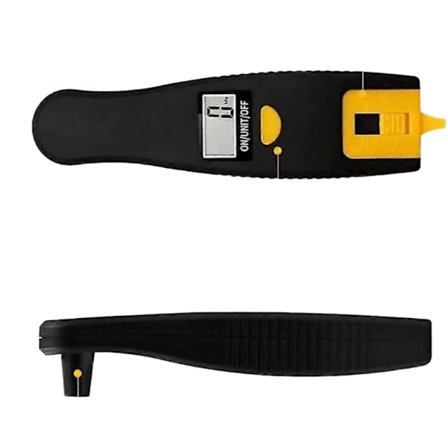 2-in-1 digitaalinen rengaspainemittari, 100 PSI rengaspainemittari renkaan ilmanpainemittari kulutuspinnan syvyysmittari LCD-näytöllä