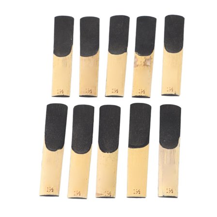 10 stk Tenorsaksofon Reed 1.5 Styrke Erstatningssett Musikk Tilbehør