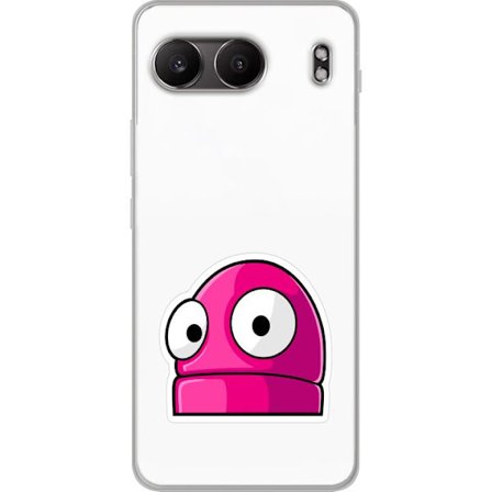 Kompatibel Mobilcover til OnePlus OnePlus Nord 4 Rosa tegneseriefigur med store øjne i legende og humoristisk stil