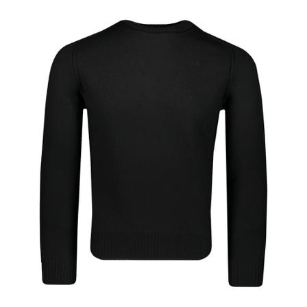 Gran Sasso, Jersey Zwart, Heren, Maat:M,wol