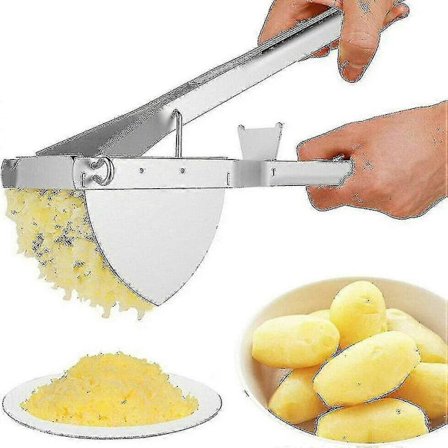 Potetpresse i rustfritt stål. Rustfritt stål Potetmos Profesjonell Potet