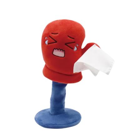 Plysjleker, dekompresjonsplysjleker - rød