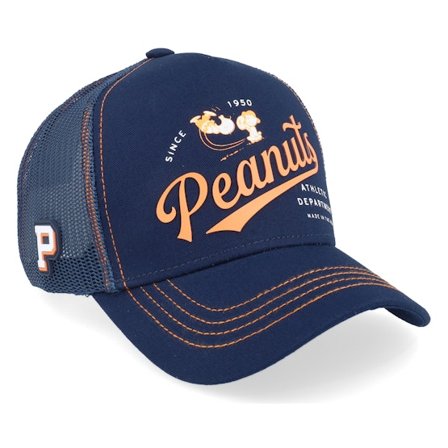 Capslab - Azul trucker Gorra - Snoopy Peanuts Navy Trucker @ Hatstore