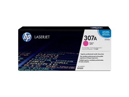 HP Toner CE743A 307A 7,3K Magenta - Lyreco - Toner och bläck - Tonerkassetter - Toner HP