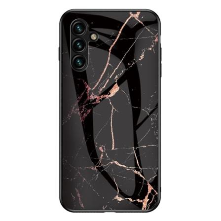 SKALO Samsung A54 5G Marmor hærdet glas TPU Cover - #5 Multicolor