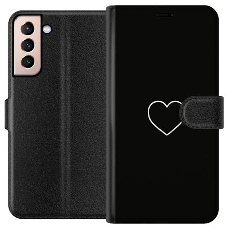 Kompatibelt Plånboksfodral till Samsung Samsung Galaxy S21 Hjärta