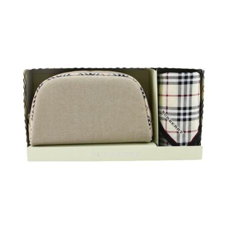 Burberry Vintage Clutches beige, Dam Vintage Väskor, Dam, Storlek: ONE SIZE