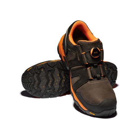 Solid Gear Tigris GTX AG Low Skyddssko S3, svart/orange 41, Arbetsskor