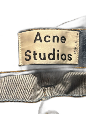 Mörk Blå Acne Studios jeans slim