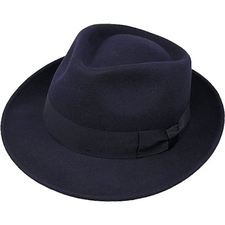 Fedora Hat - 100% Uldfilt - Foldbar til Rejser - Vandafvisende