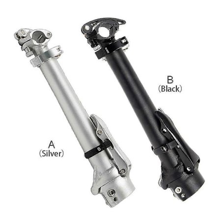 28,6 cm Hopfällbar Cykel Styret Uppgraderad Montering Metallstam Styret För Mountainbike Tillbehör