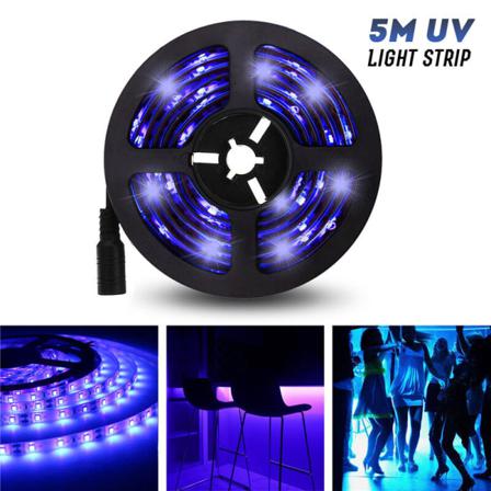 5m 3528 300 Led Strip Light Uv Ultraviolet Lila Flexibel