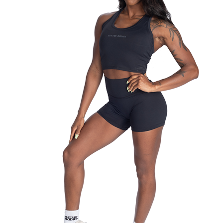 Better Bodies T-back Treningssinglet Svart