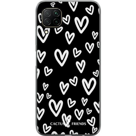 Yhteensopiva Puhelinkuori Huawei Huawei P40 lite Cactus and Friends - Handdrawn Love Chaos