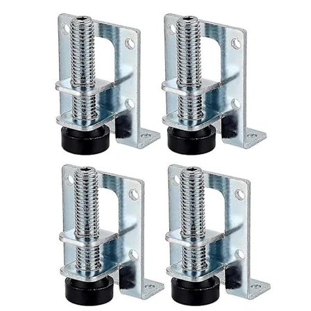 4 Justerbare Møbelnivellerere, Kraftige Nivelleringsføtter, Møbelnivelleringsføtter, Justerbare Møbelføtter, Møbelben