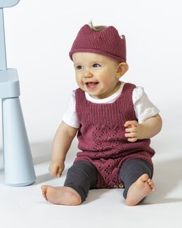 Kofta, klänning, body, pannband och krona Colin