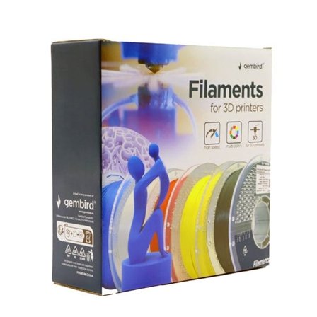PLA-filament for 3D-skrivere 1,75 mm 1 kg - Hvit