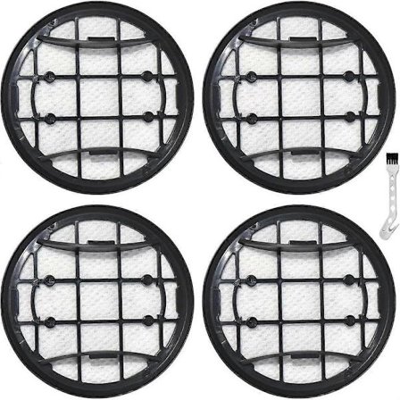 4-pakning HEPA-erstatningsfilter for 7000 8000-serien XC7053 XC7055 XC7057 robotstøvsugertilbehør [DB]