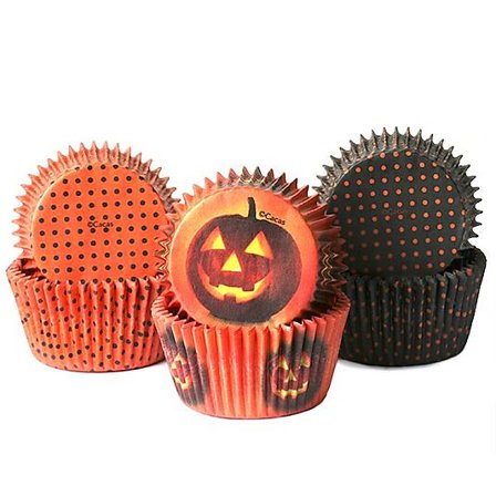 CACAS Muffinsform Halloween Ass 150Stk
